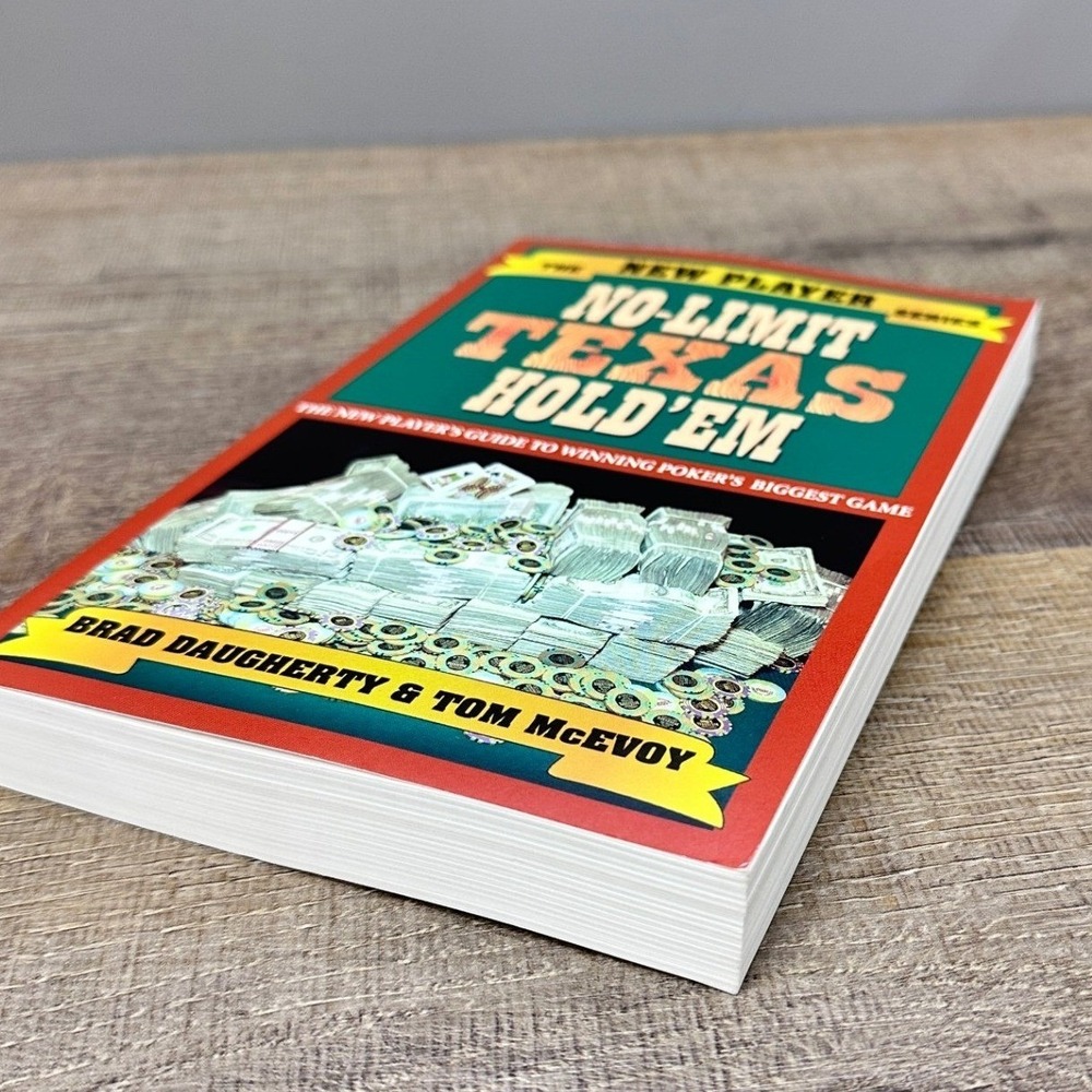 No-Limit Texas Hold'em Poker Guide Brad Daugherty Tom McEvoy Cardoza Publishing - Picture 3 of 5